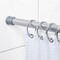 Zenith Metal Zenna Home Shower Tension Rod 60 in. L Silver 608-S - alternate 3